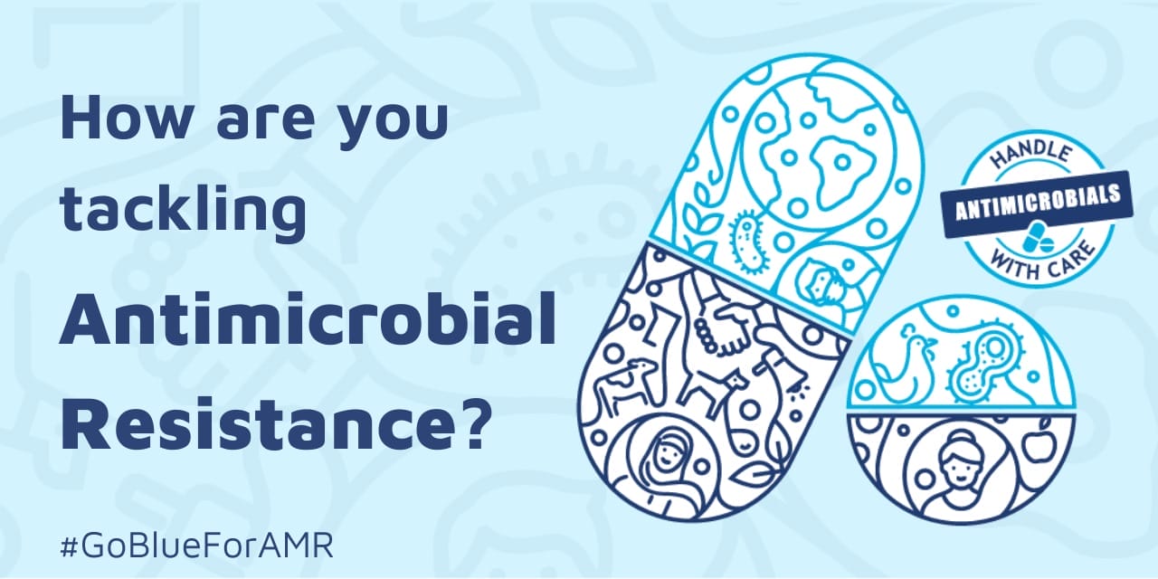 How are you tackling antimicrobial resistance?