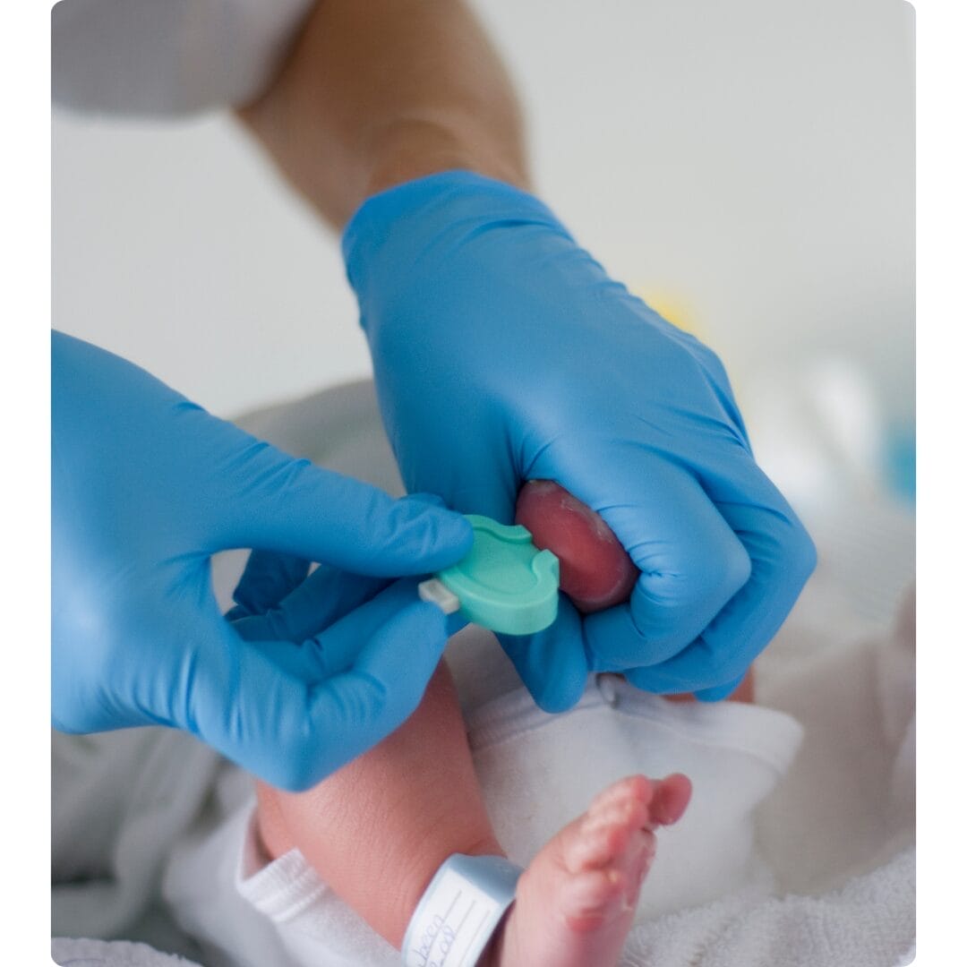 CRP testing in a paediatric virtual ward