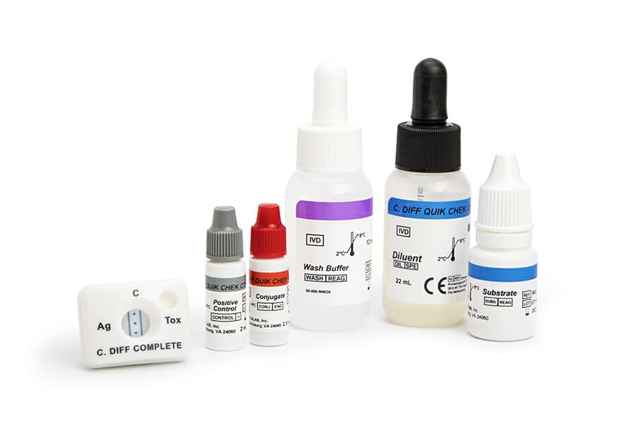 Clostridioides difficile test - TECHLAB QUIK CHEK