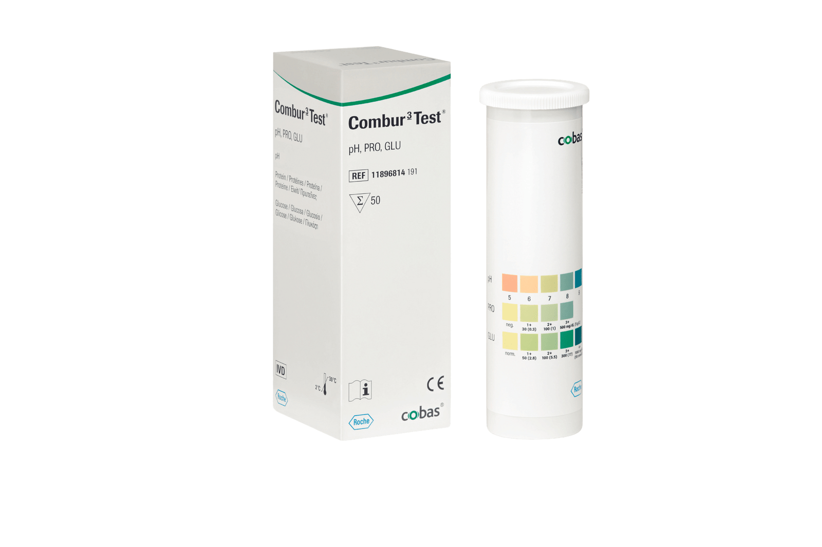 Roche Combur 3 Test Urine Strips Una Health