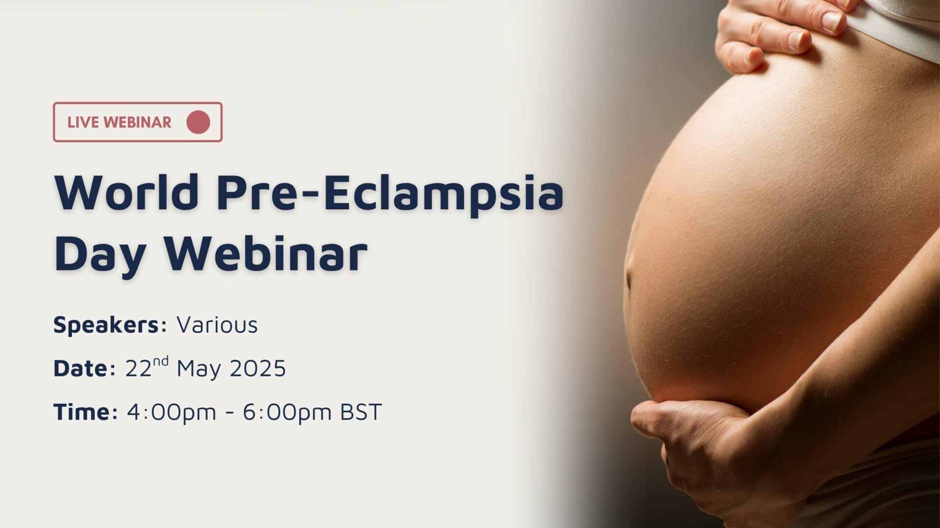 World Pre-Eclampsia Awareness Day Webinar