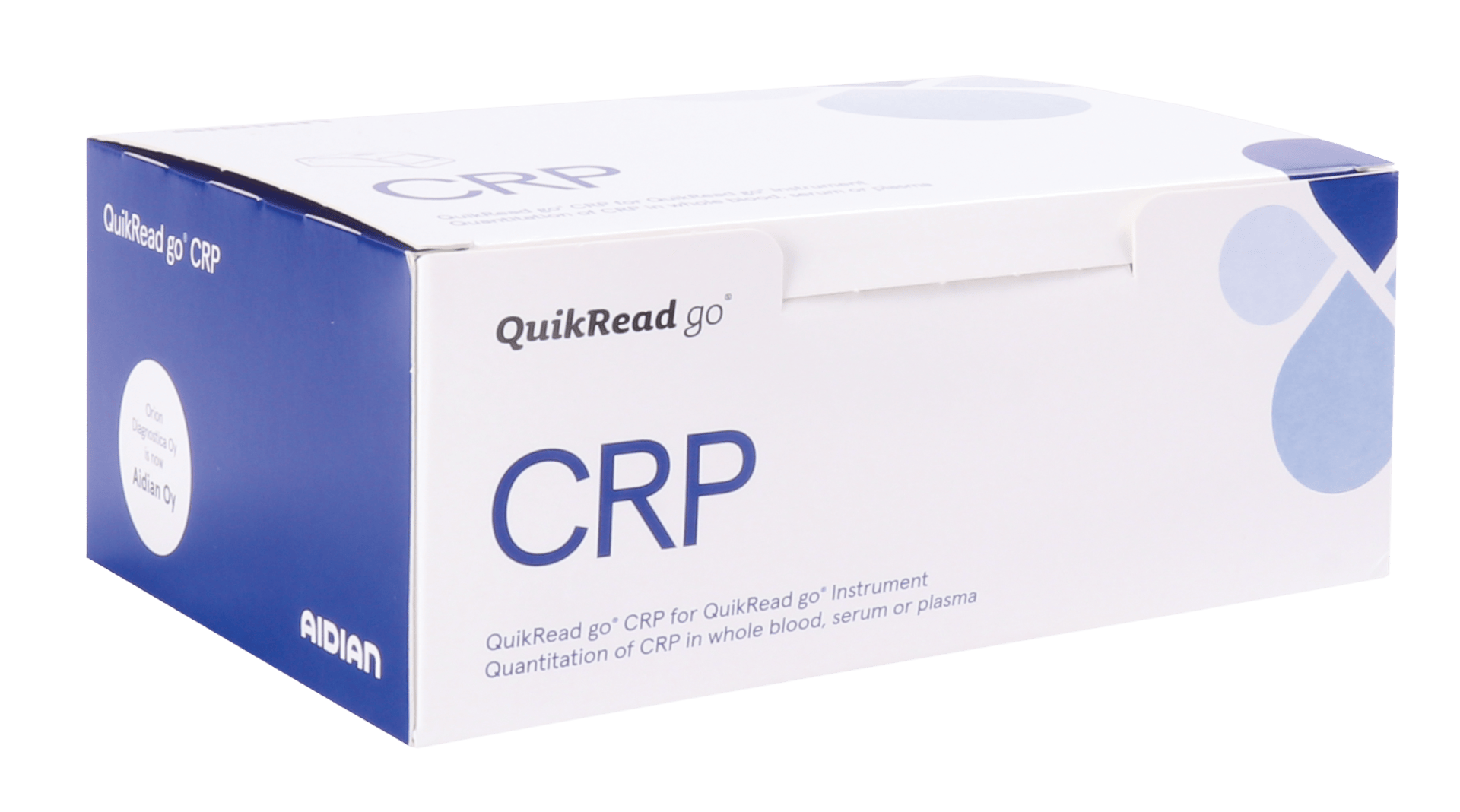 QuikRead go CRP tests
