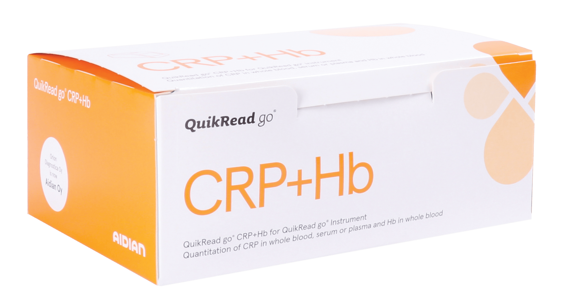 QuikRead go CRP+Hb tests