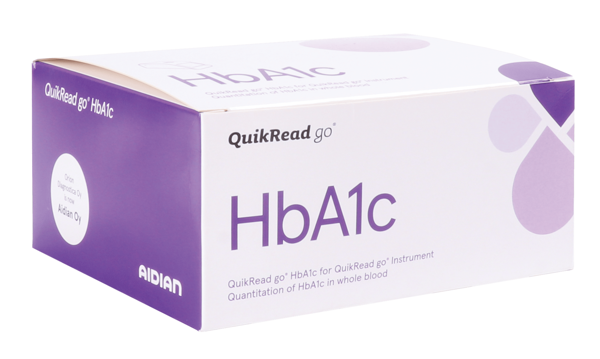 QuikRead go HbA1c Test Point of care Una Health