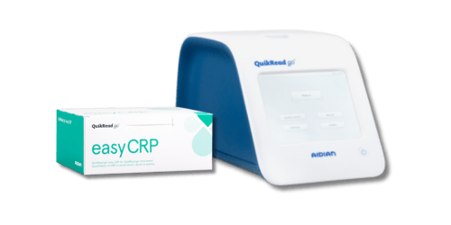 QuikRead go easy CRP test for point of care - Una Health