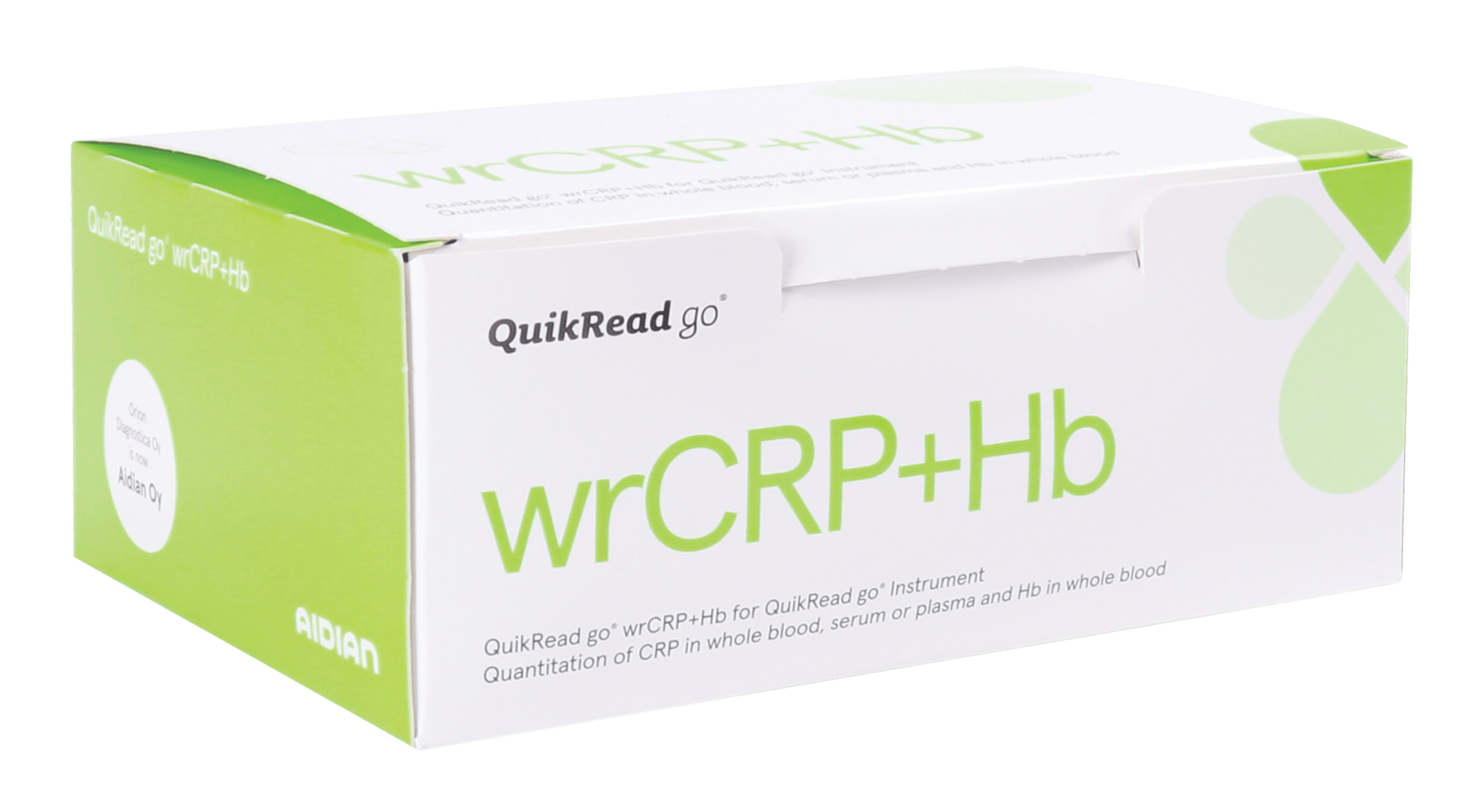 QuikRead go wrCRP+Hb tests