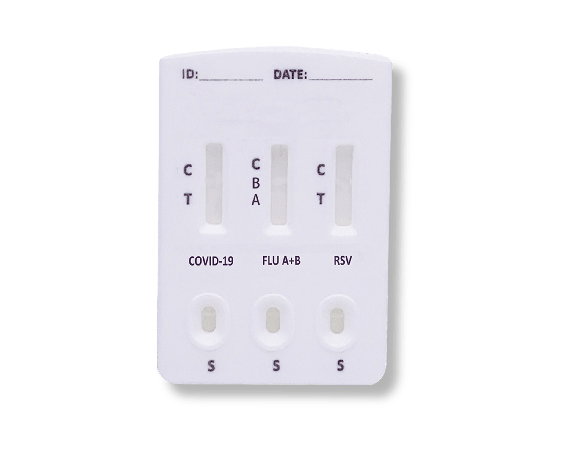 Beright COVID-19, Influenza A+B, RSV Antigen Combo Rapid Test Una Health