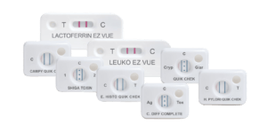 TECHLAB Diagnostic Tests Range Clostridioides difficile, H. pylori, Cryptosporidium and Giardia spp