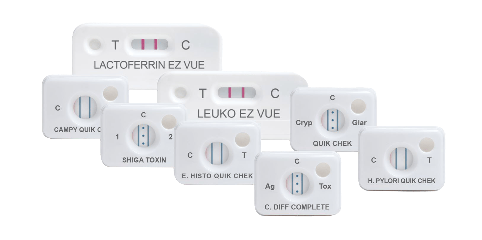 TECHLAB Diagnostic Tests Range Clostridioides difficile, H. pylori, Cryptosporidium and Giardia spp